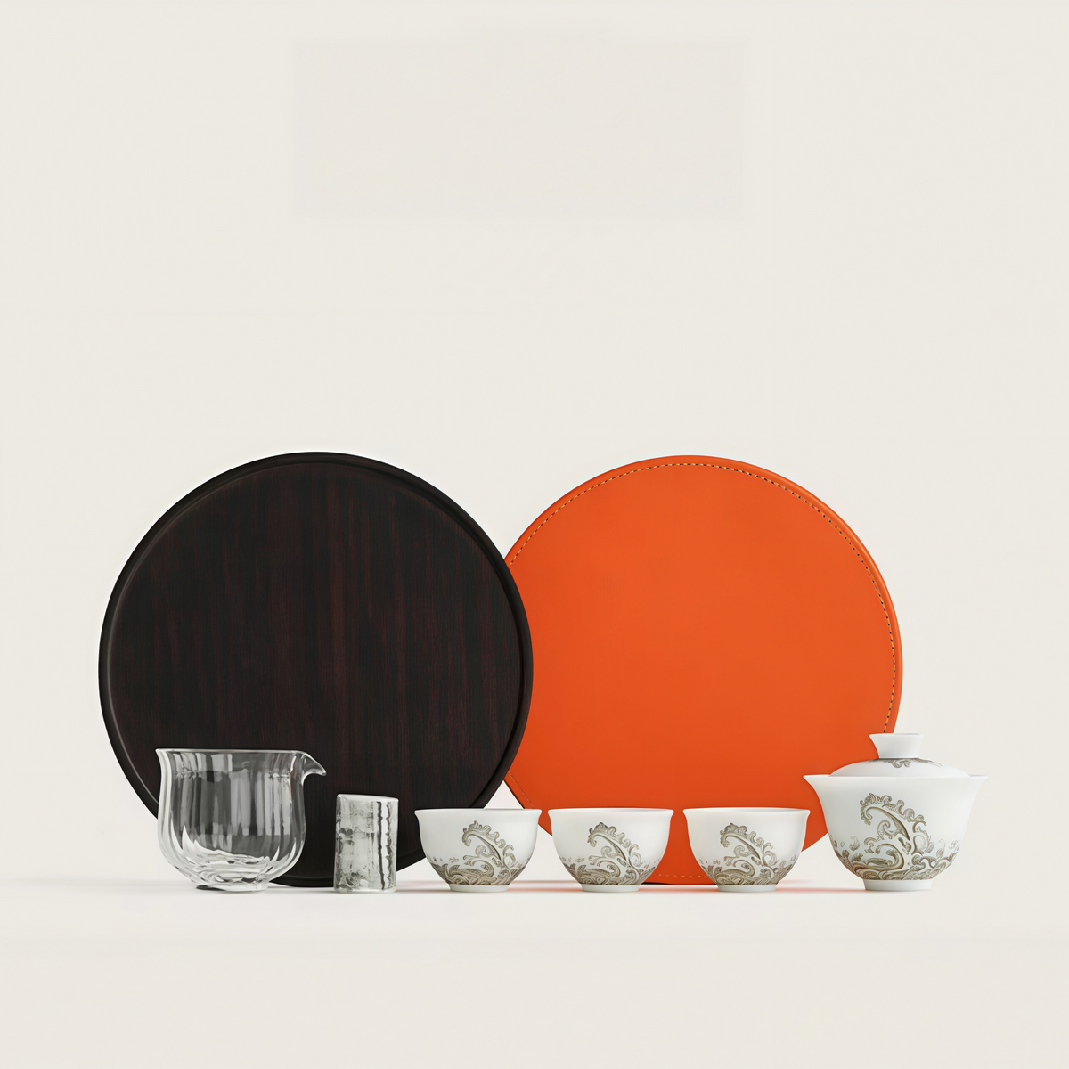 Rising Tide | Ice Jade Porcelain Travel Tea Set