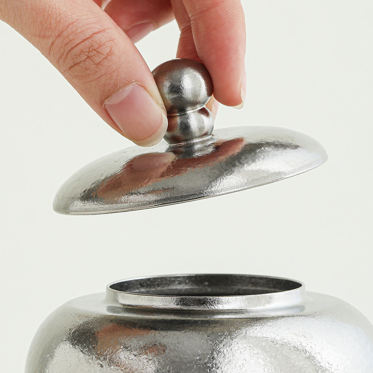 Fortune Gourd | Handcrafted Titanium Tea Canister